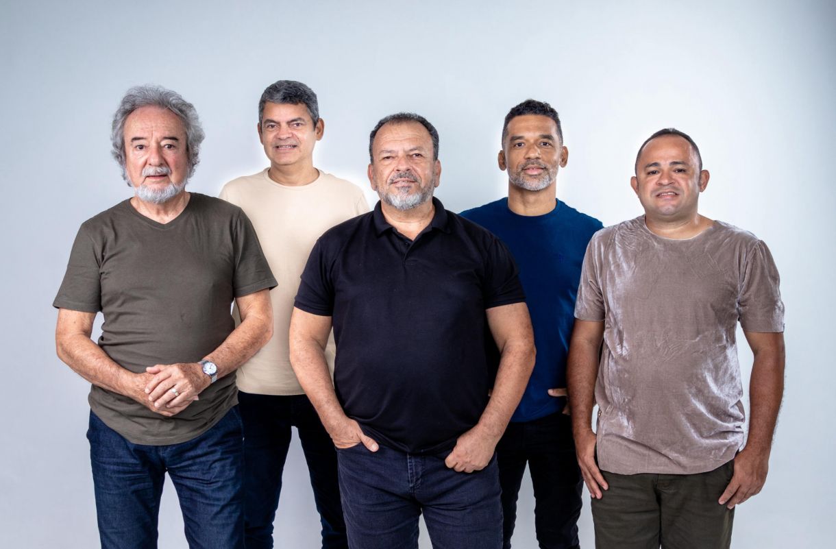 Quinteto Violado em show sobre o 