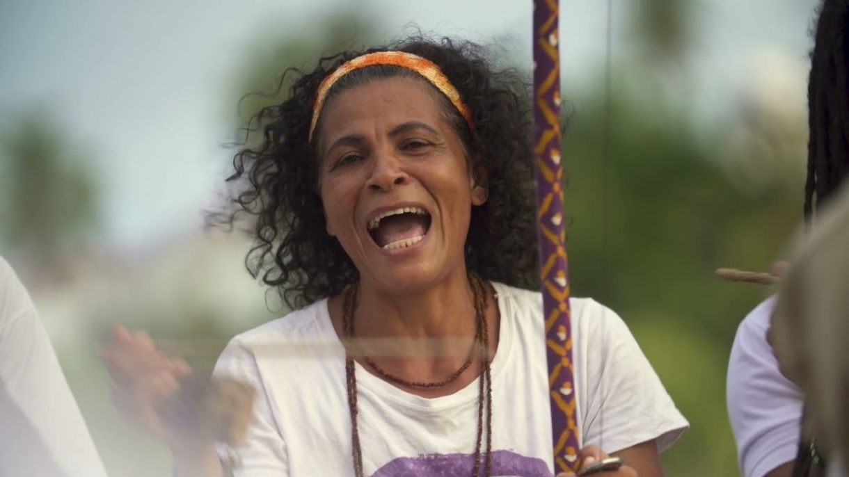 Mestra Di, da Capoeira Luz de Angola