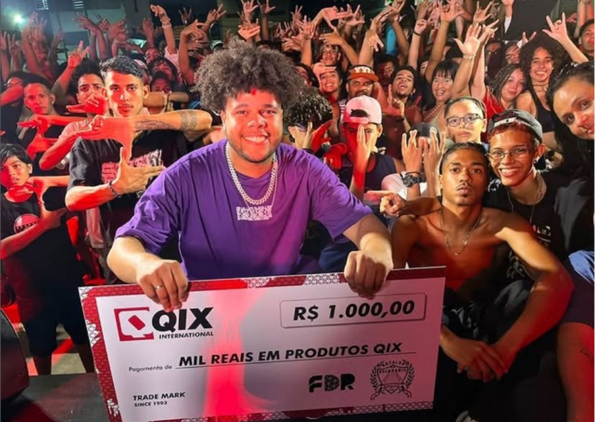 Do bairro do Pina, o recifense Jason é o atual campeão do Duelo de MCs PE