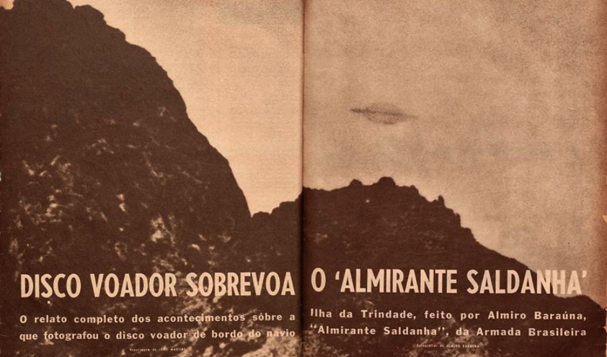 Em 1958, o fotógrafo Almiro Baraúna teria registrado um disco voado no Espírito Santo