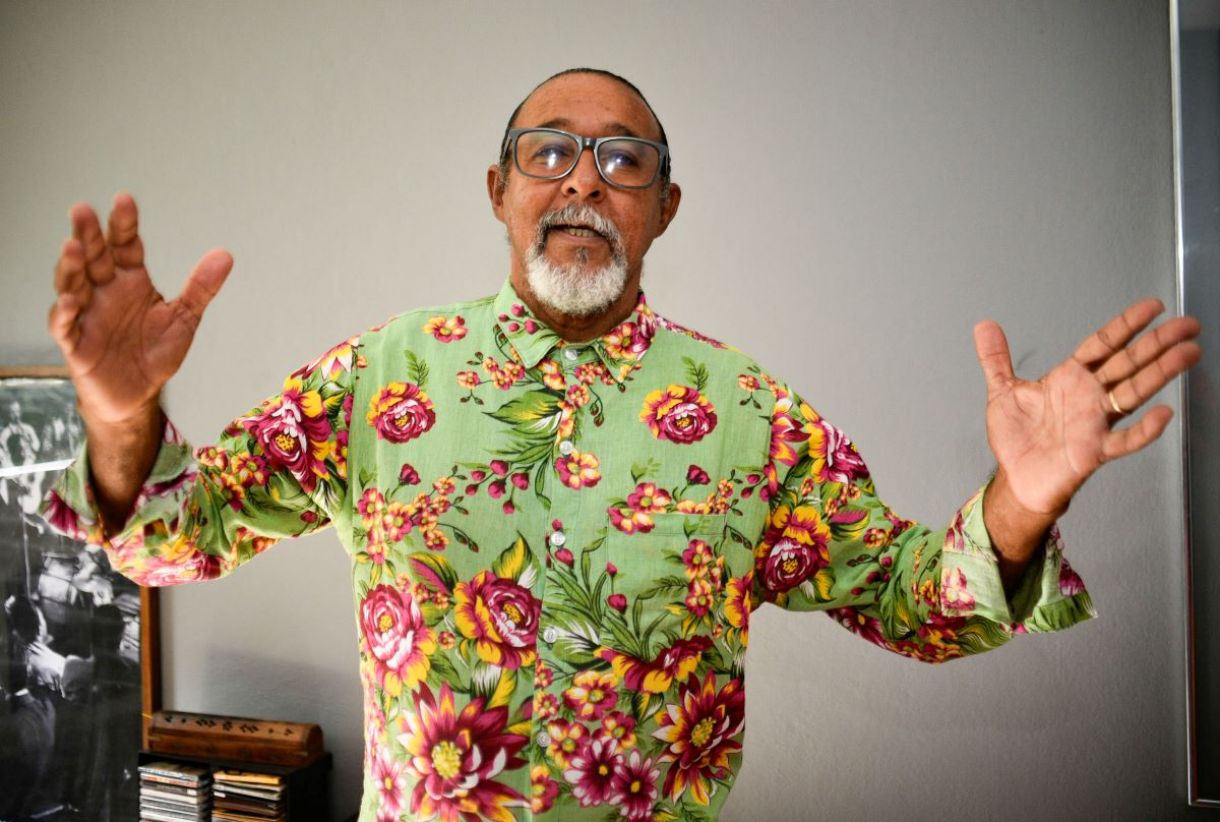 Além de cantor e compositor, Zeca Cirandeiro é também arte-educador e artista plástico