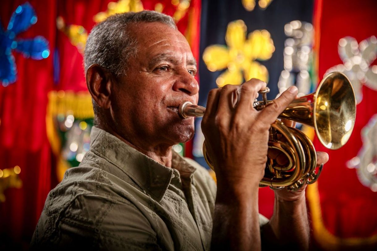 Maestro Carlos Rodrigues é um dos homenageados da mostra fotográfica