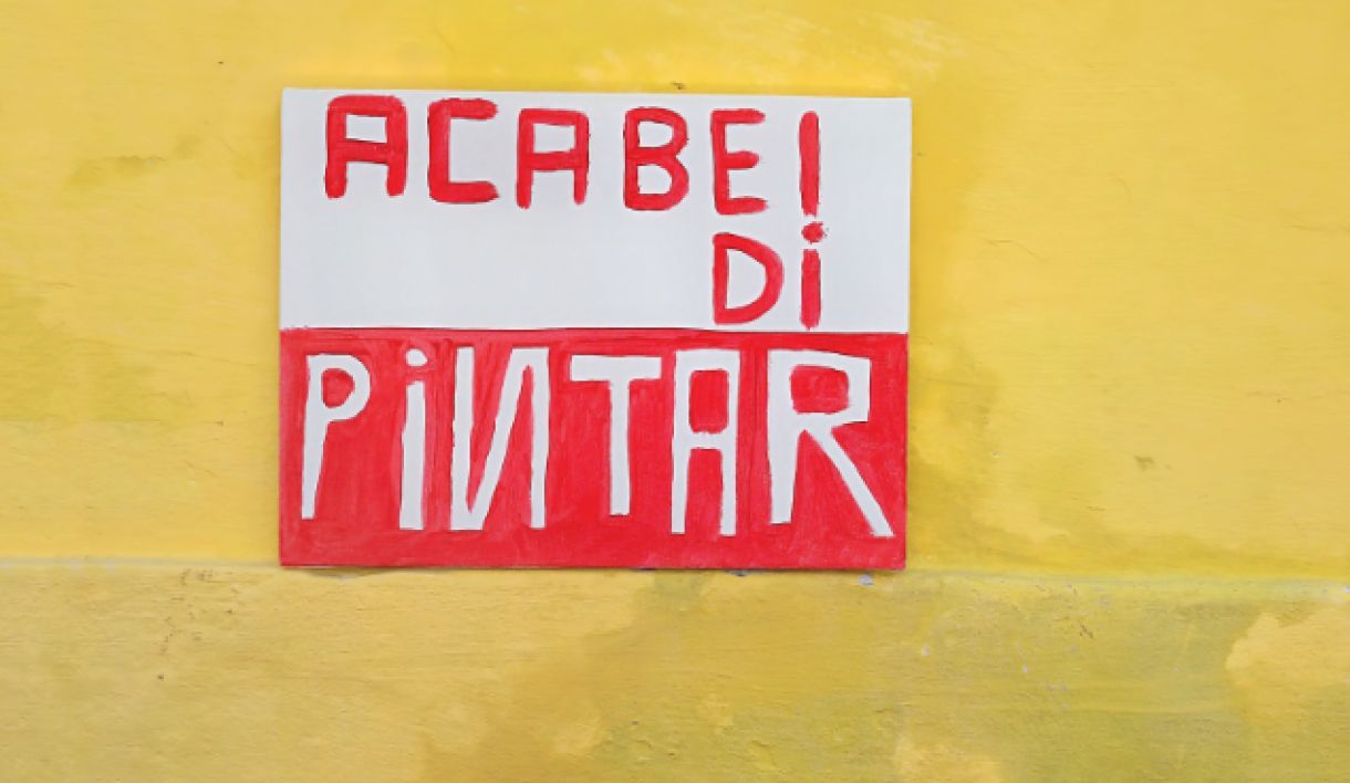 Acrílica sobre madeira (2016), 80x80cm