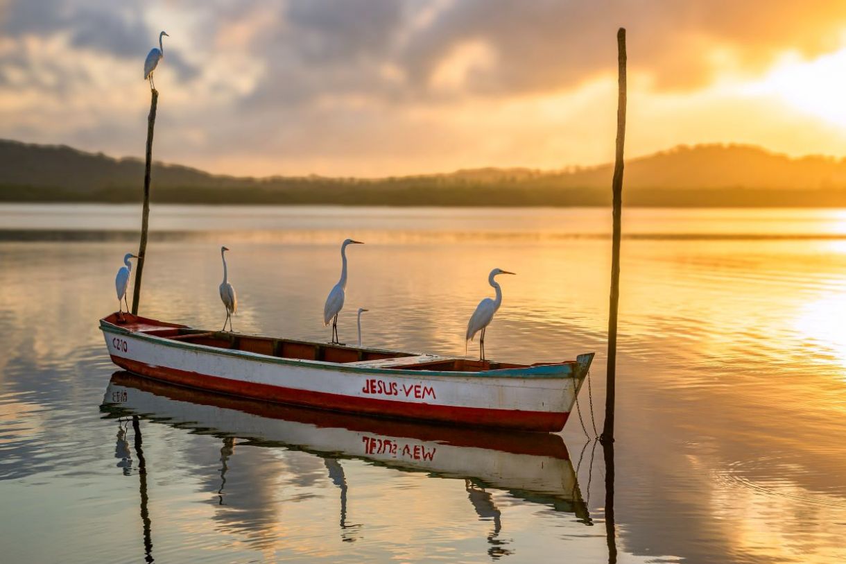 As garças do canal de Santa Cruz, Itapissuma