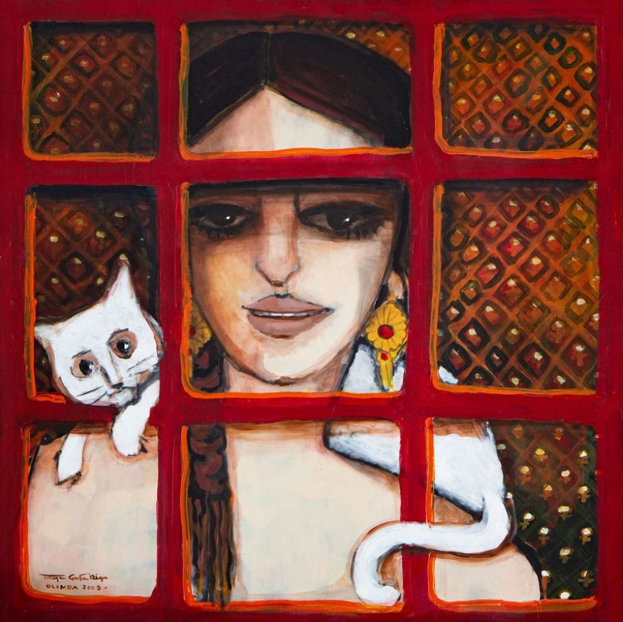 Questões contemporâneas como o aprisionamento e a liberdade feminina se mostram na obra de Tereza Costa Rêgo