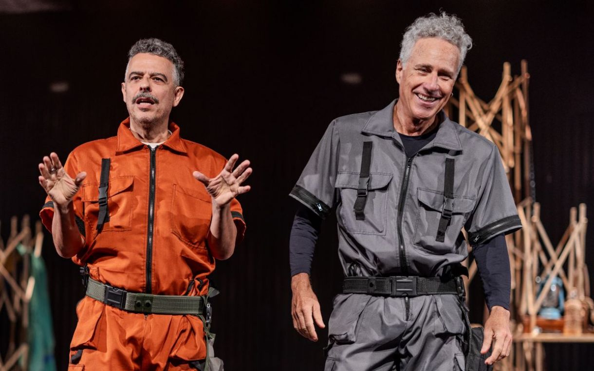 Gustavo Gasparani e Isio Ghelman em Nas Selvas do Brasil, foto Nil Caniné_R4A0171