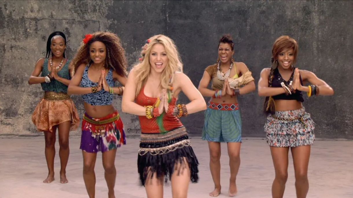 Shakira no videoclipe de 