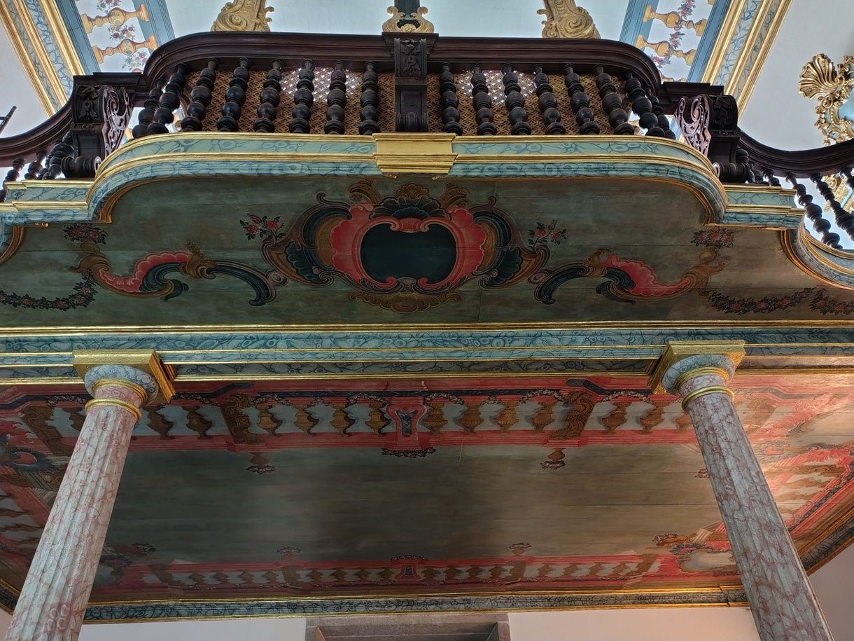 Pintura do século XVIII recuperada na Basílica do Mosteiro de São Bento, em Olinda