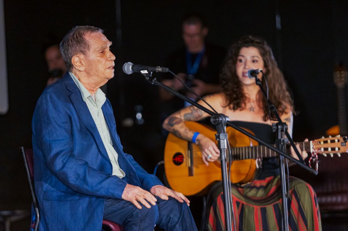 Jorge Mautner e Cecilia Beraba