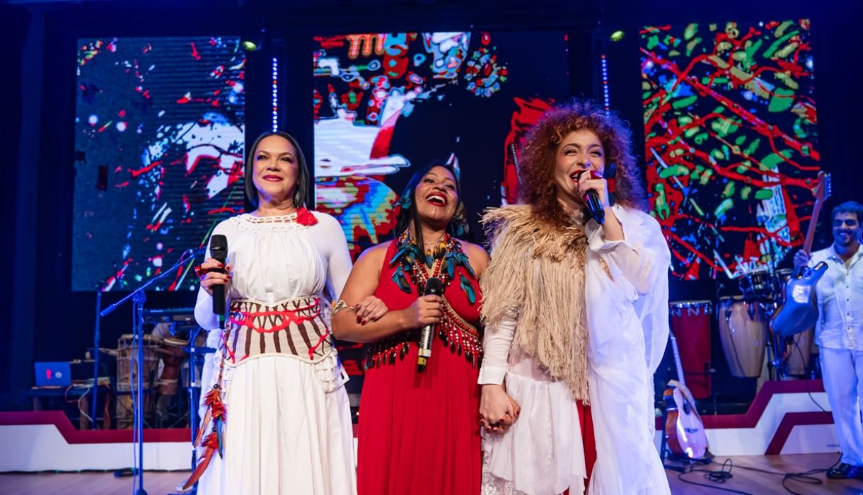 Patrícia Bastos (AP), Djuena Tikuna (AM) e Aíla (PA)