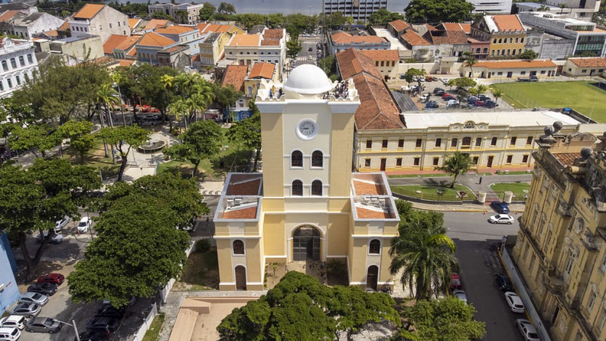 Observatório Cultural Torre Malakoff, no Bairro do Recife, oferece atividades gratuitas