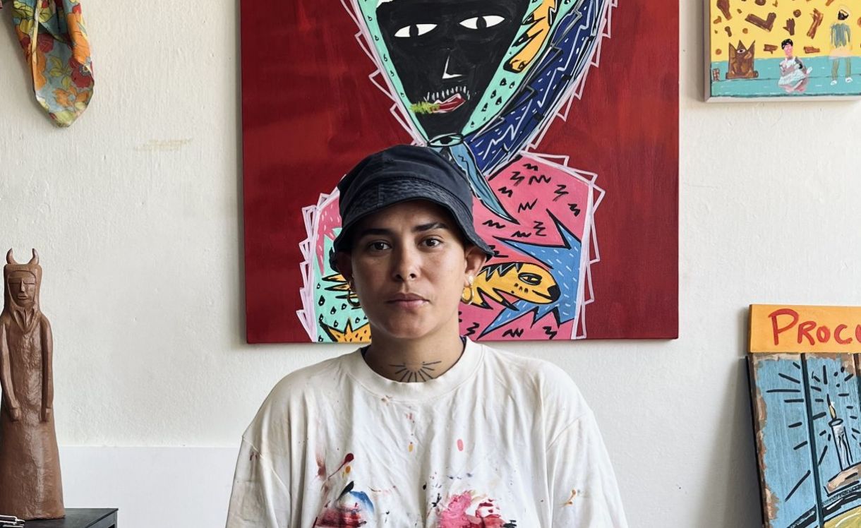 Artista Carolina Noêmia é a convidada desta edição da feira 