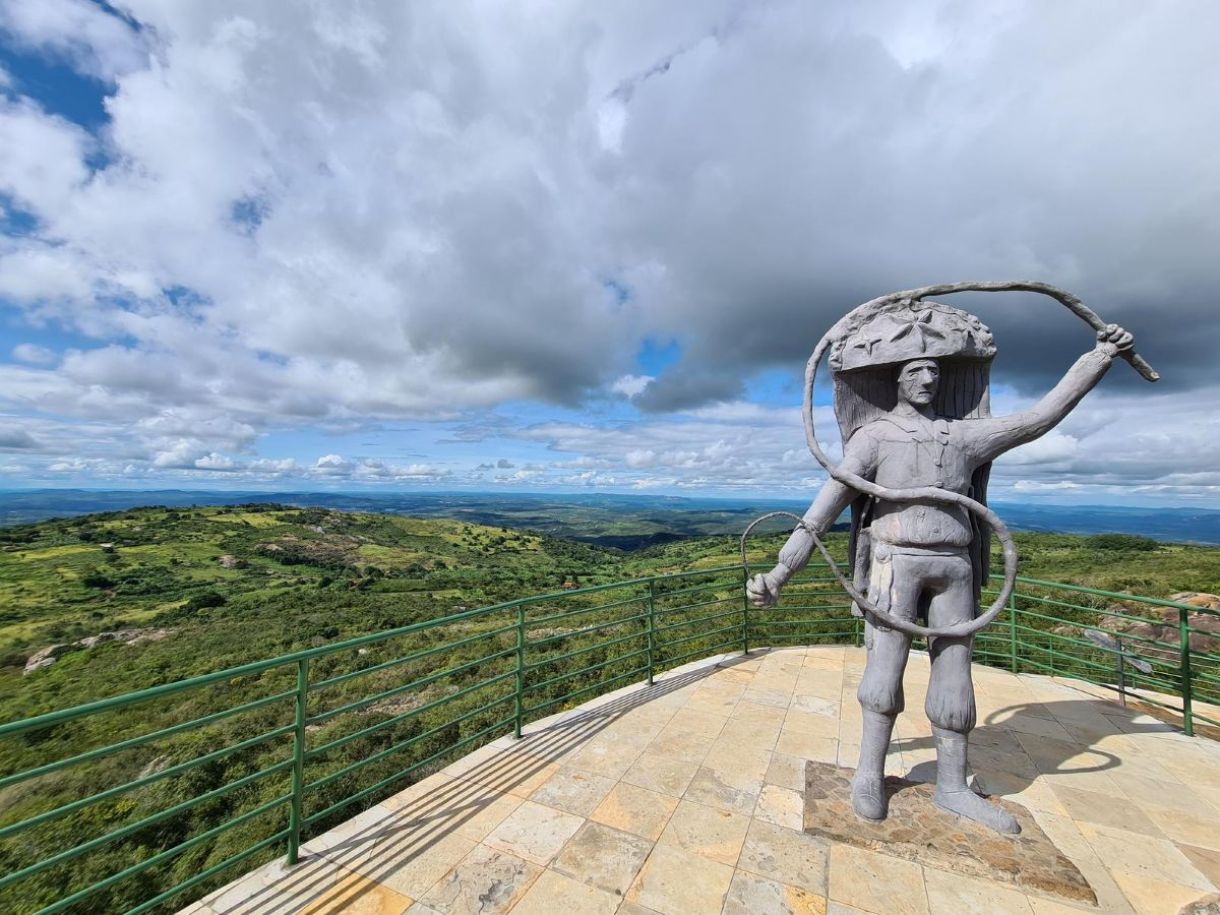 Escultura do Careta em Triunfo