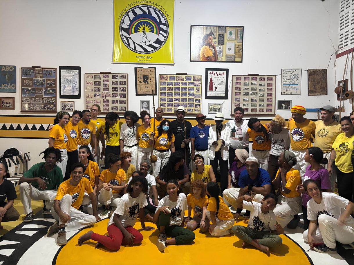 Sede da Academia Angola Mãe, no Bonsucesso, em Olinda, onde acontecerá o evento em homenagem a Mestre Sapo