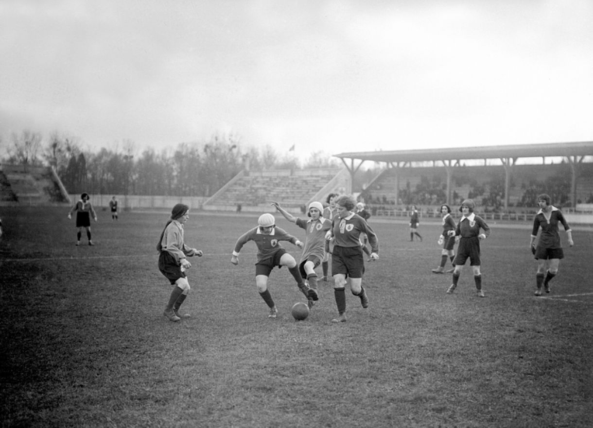 Futebol feminino na França, em 1923