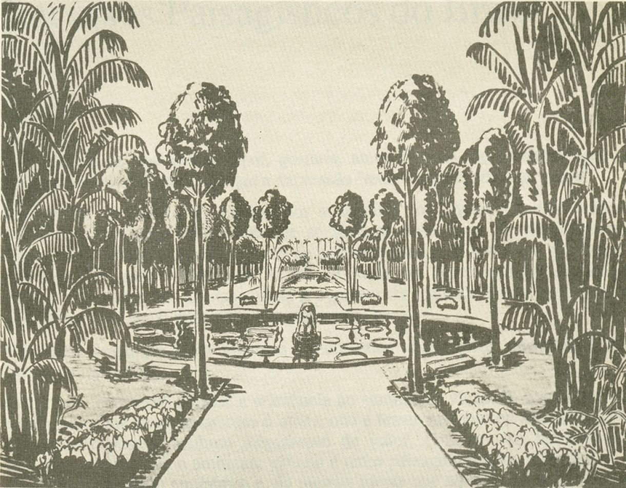 Praça de Casa Forte - Desenho de Burle Marx