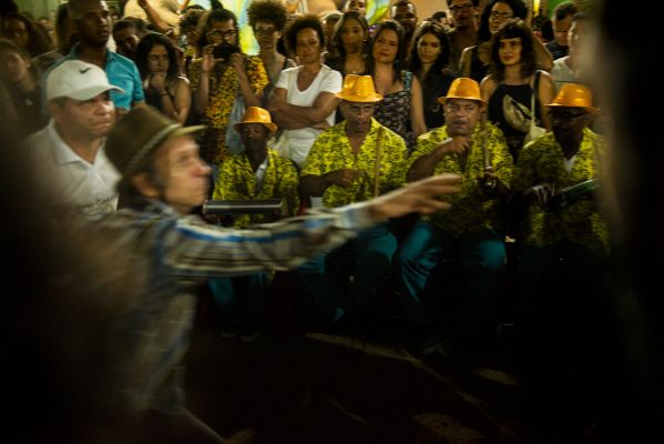 Helder Vasconmcelos na Casa da Rabeca, 25 de dez de 2018. Foto: Eric Gomes