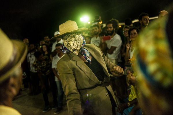 Seu Ambrósio chegou. Casa da Rabeca, 25 de dez de 2018. Foto: Eric Gomes