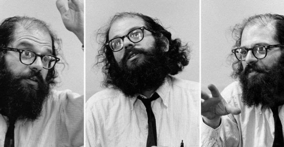 As sete vezes em que vi Allen Ginsberg